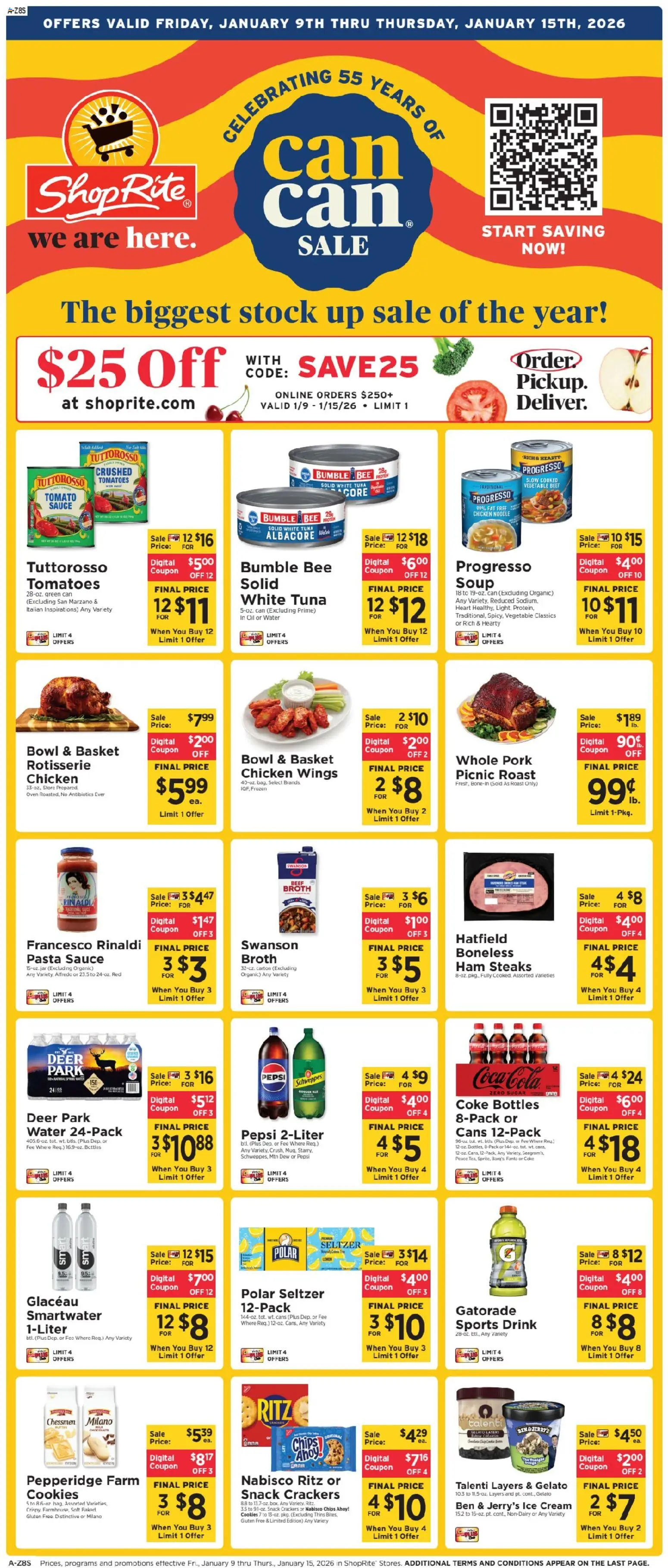 Ad Preview of ShopRite Weekly Ad from 01/08/2026