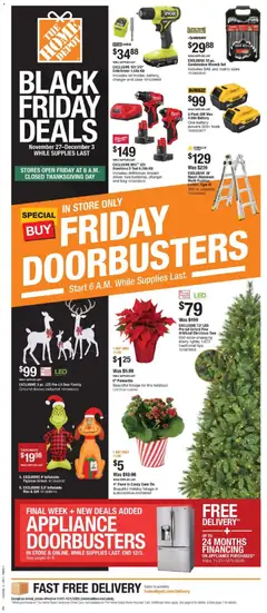 Ad Preview of Home Depot Local Ad - AZ from 11/27/2025