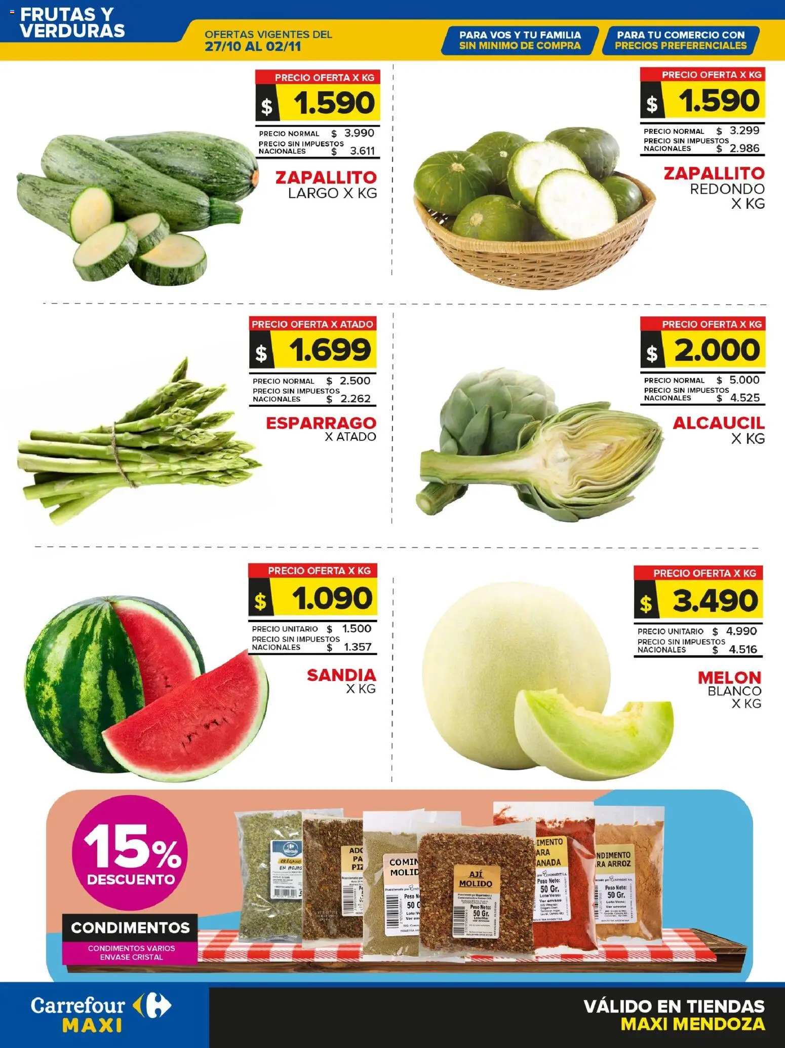 Carrefour Ofertas - Mendoza del 27/10/2025 >> Catálogo