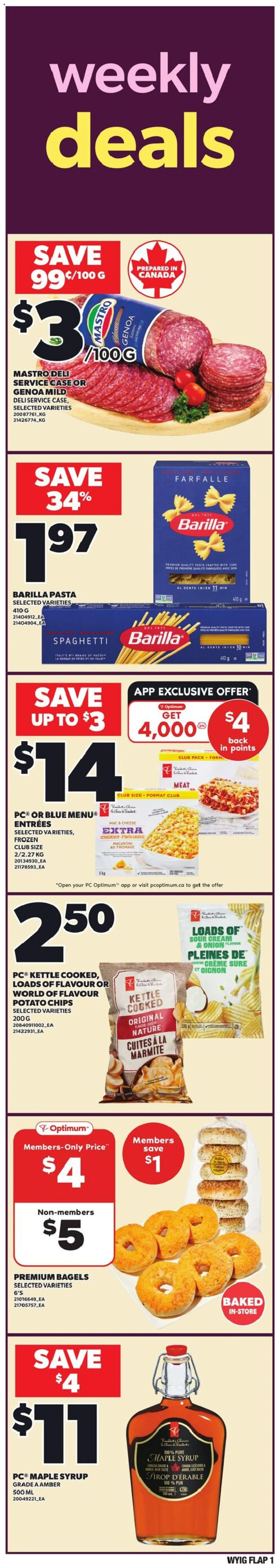 Preview of leaflet Independent Grocer weekly flyer - AB from shop Independent Grocer is valid from Mar 05, 2026