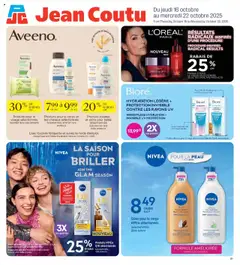 Preview of leaflet Encart Beauté from shop Jean Coutu is valid from Oct 16, 2025