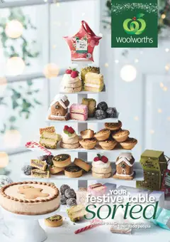Preview of catalogue Christmas Inspiration Guide WA from shop Woolworths valid 26/11/2025