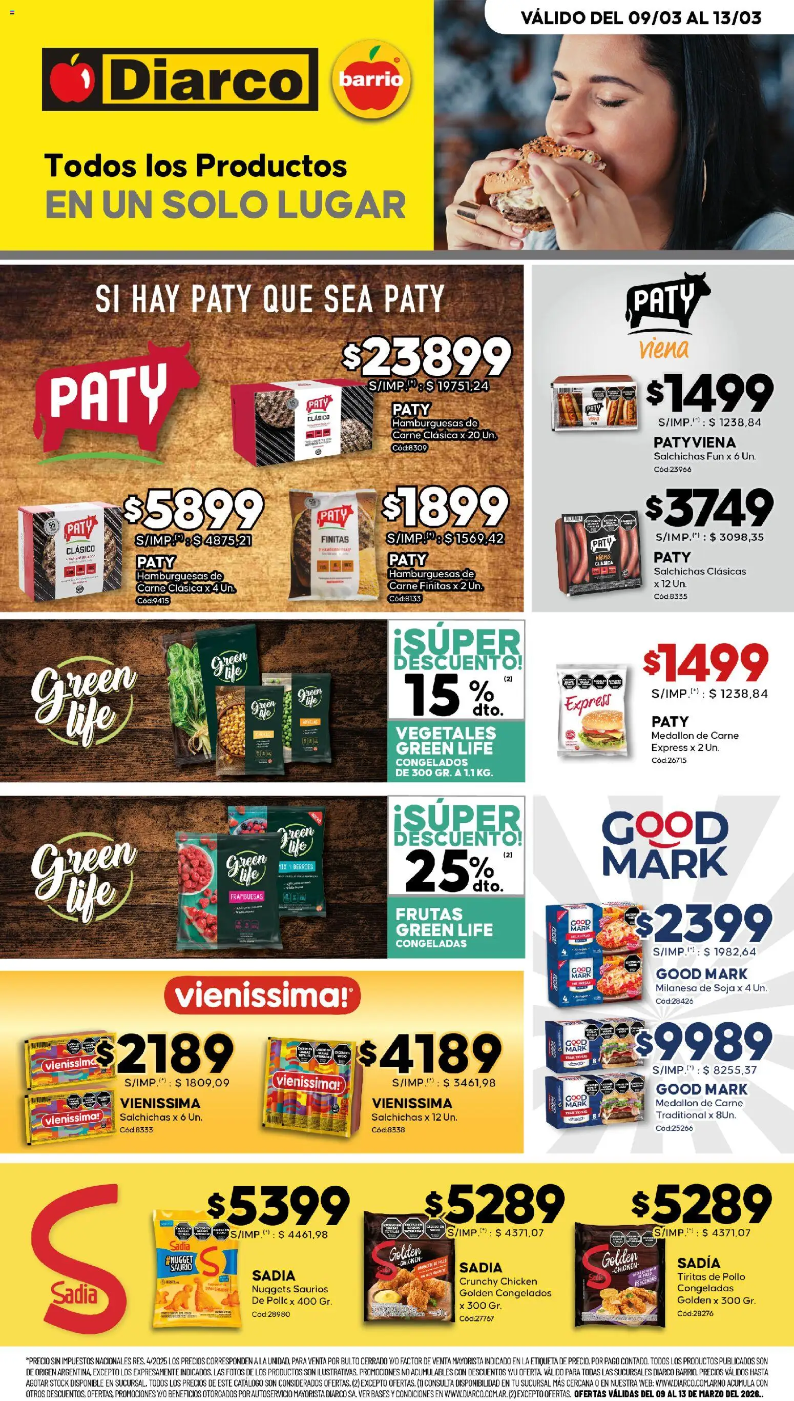 Vista previa del folleto de la tienda Diarco válido desde el 09/03/2026 