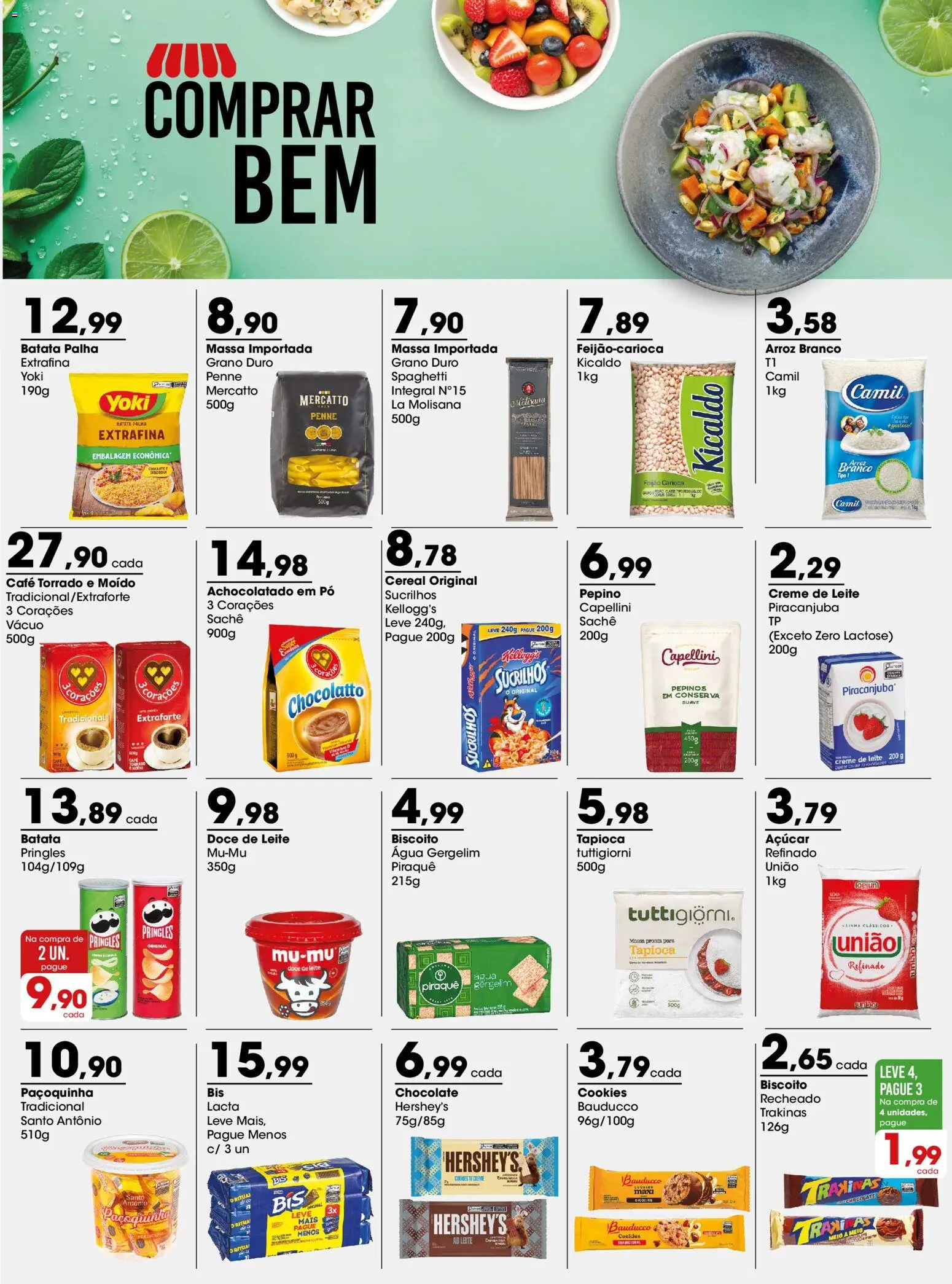 Pré-Visualização do folheto "Zaffari ofertas - SP" da loja Zaffari válido a partir de 13/04/2026 - Cookies, Tapioca, Doce de leite, Feijão, Doce, Creme, Pó, Achocolatado