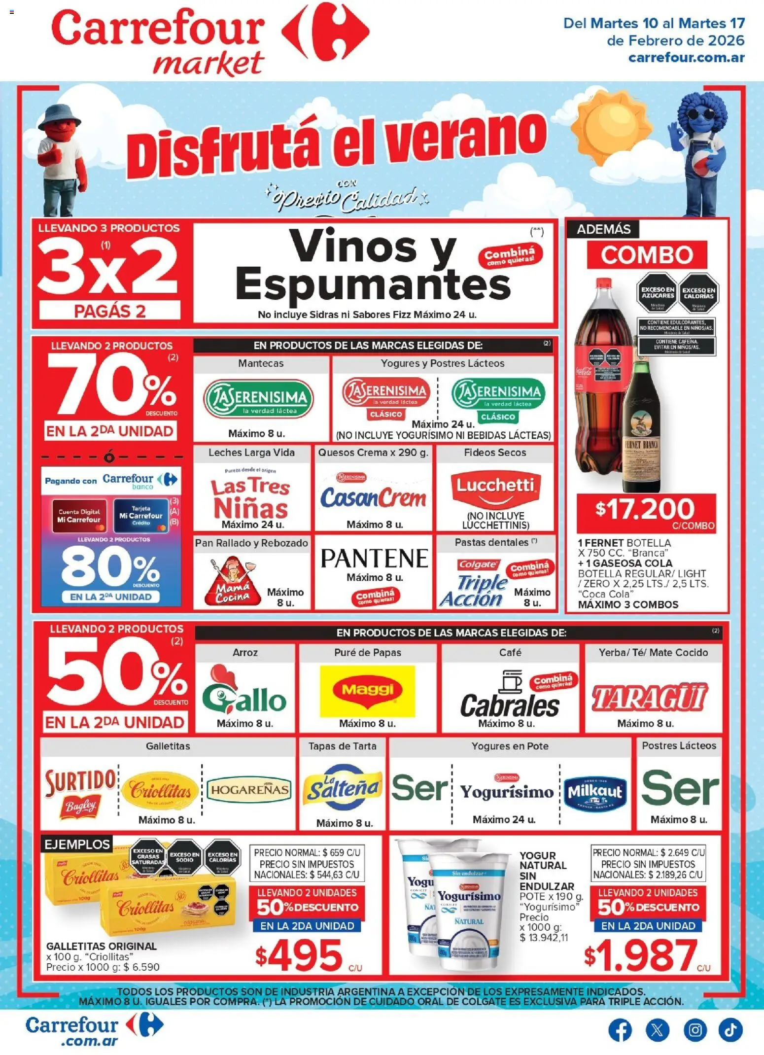 Vista previa del folleto de la tienda Carrefour Market válido desde el 10/02/2026 