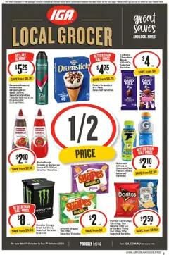 Preview of catalogue Local Grocer QLD from shop IGA valid 01/10/2025