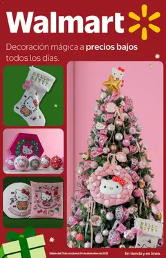 Vista previa las ofertas de la tienda Walmart - Catálogo Navidad desde el 21/10/2025 
