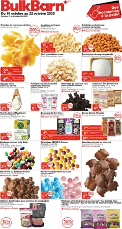 Un aperçu du dépliant Circulaire du magasin Bulk Barn est valide à partir 16 oct. 2025