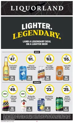 Preview of catalogue Liquorland catalogue NSW from shop Liquorland valid 08/04/2026