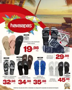 Pré-Visualização do folheto "Ofertas Havaianas" da loja Mercadão Atacadista válido a partir de 07/10/2025