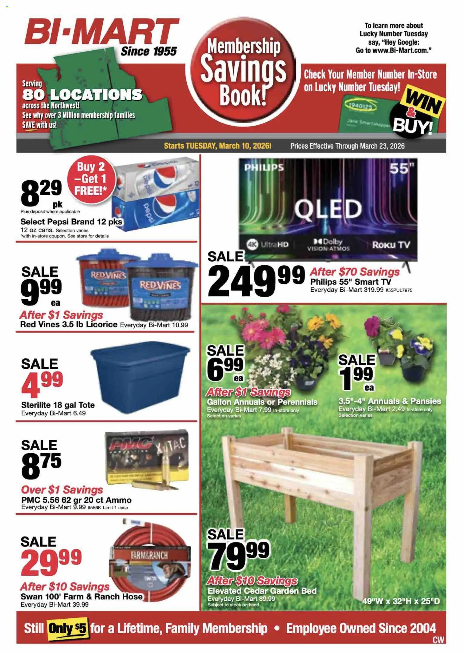 Bi-Mart Bi-Mart Membership Savings Book from 03/10/2026 u003eu003e Flyer