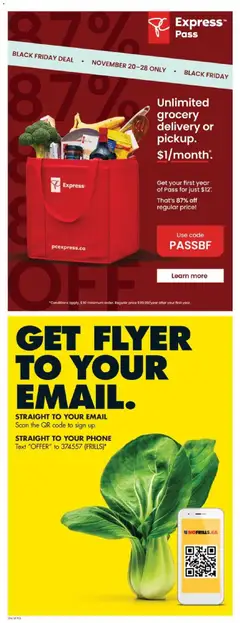 Preview of leaflet Black Friday from shop No Frills is valid from Nov 20, 2025 | Page: 17