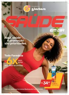 Pré-Visualização do folheto "Ofertas Farmácia" da loja Gbarbosa válido a partir de 01/09/2025