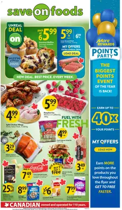 Un aperçu du dépliant Weekly flyer / circulaire du magasin Save on foods est valide à partir 19 févr. 2026