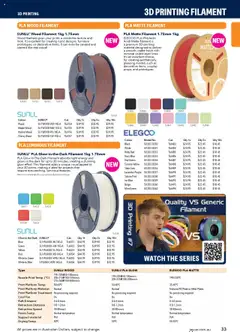 Preview of catalogue Engineering & Scientific Catalogue 2025/2026 from shop Jaycar valid 09/07/2025 | Page: 33