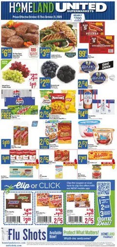 Ad Preview of Homeland Weekly Ad from 10/15/2025