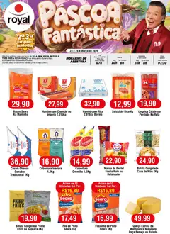 Pré-Visualização do folheto "Royal Supermercados ofertas Segunda e Terça do Empreendedor" da loja Royal Supermercados válido a partir de 23/03/2026
