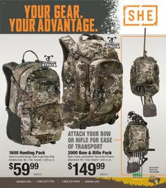 Ad Preview of Cabela's Big Game Hunting 25 from 06/12/2025 | Page: 33
