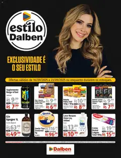 Pré-Visualização do folheto "Ofertas Setembro" da loja Supermercado Dalben válido a partir de 16/09/2025