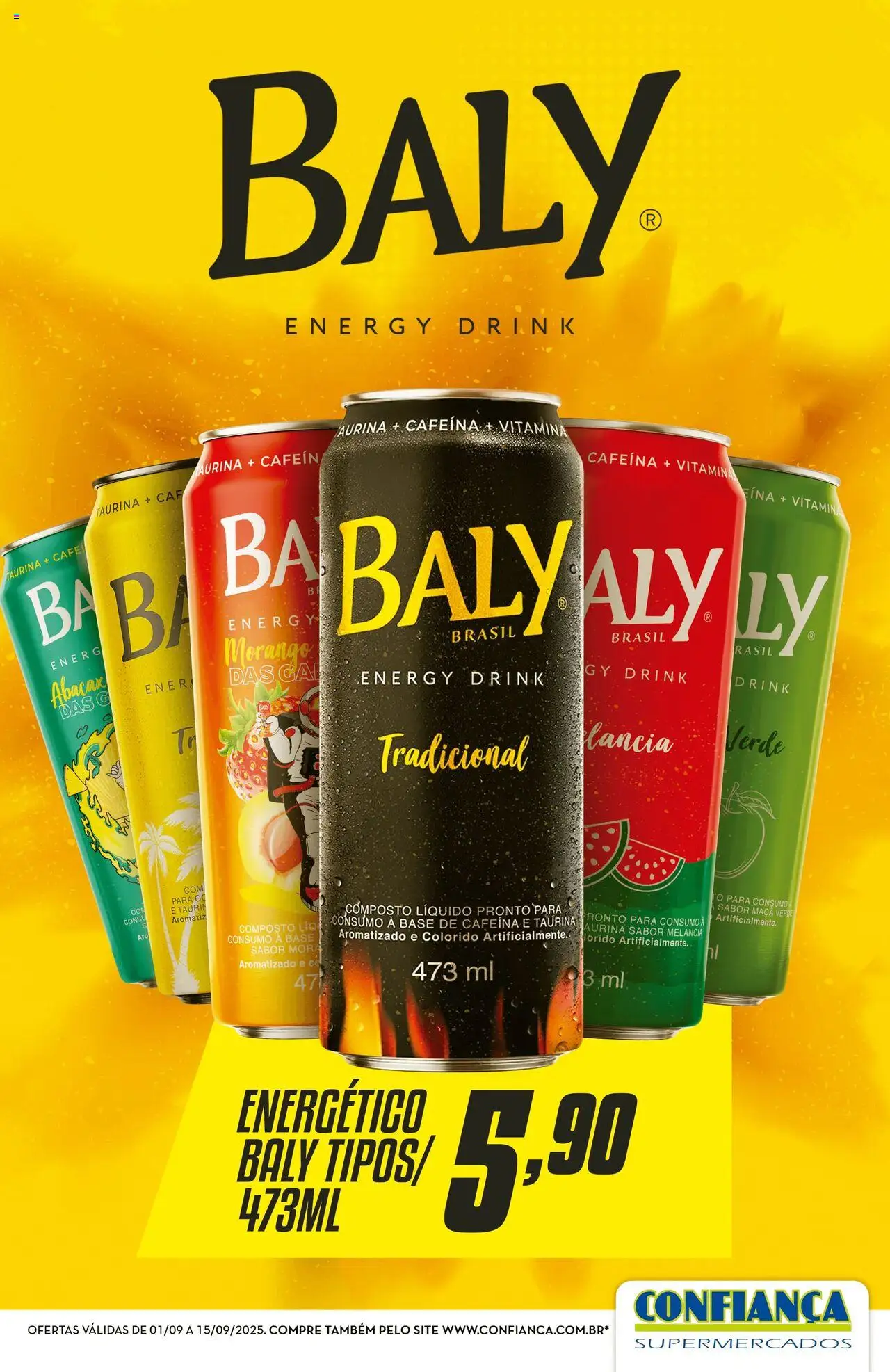 Confiança folheto "Ofertas Baly" válido a partir de 01/09/2025 - número de página 1