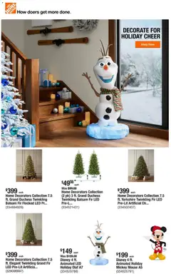 Ad Preview of Home Depot Weekly Ad - AZ from 12/04/2025