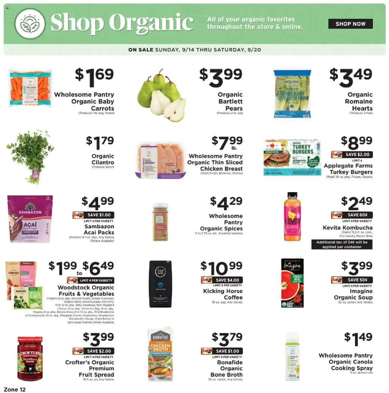 ShopRite Circular from 09/11/2025 >> Weekly Ad, flyer - Page number 1