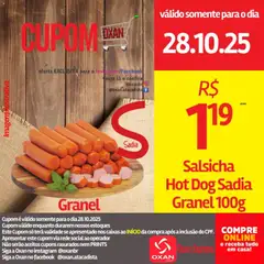 Pré-Visualização do folheto "Ofertas da semana" da loja Oxan Atacadista válido a partir de 28/10/2025