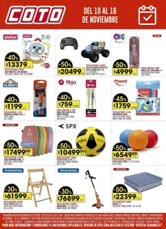 Vista previa del folleto de la tienda Coto válido desde el 10/11/2025 