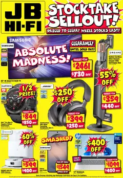 Preview of catalogue JB Hi-Fi Stocktake Sellout from shop JB Hi-Fi valid 02/04/2026