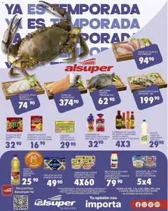Vista previa las ofertas de la tienda Alsuper - Alsuper folleto Calera desde el 03/04/2026 