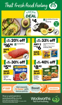 Preview of catalogue Catalogue South Island from shop Woolworths valid 6 Oct 2025