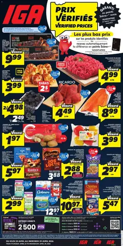 Preview of leaflet IGA circulaire - Quebec from shop IGA is valid from Apr 23, 2026