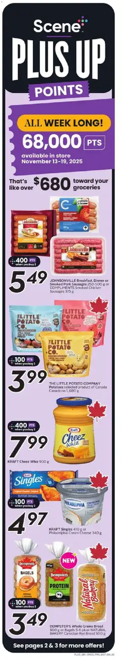 Preview of leaflet Weekly flyer / circulaire from shop Safeway is valid from Nov 13, 2025 | Page: 3