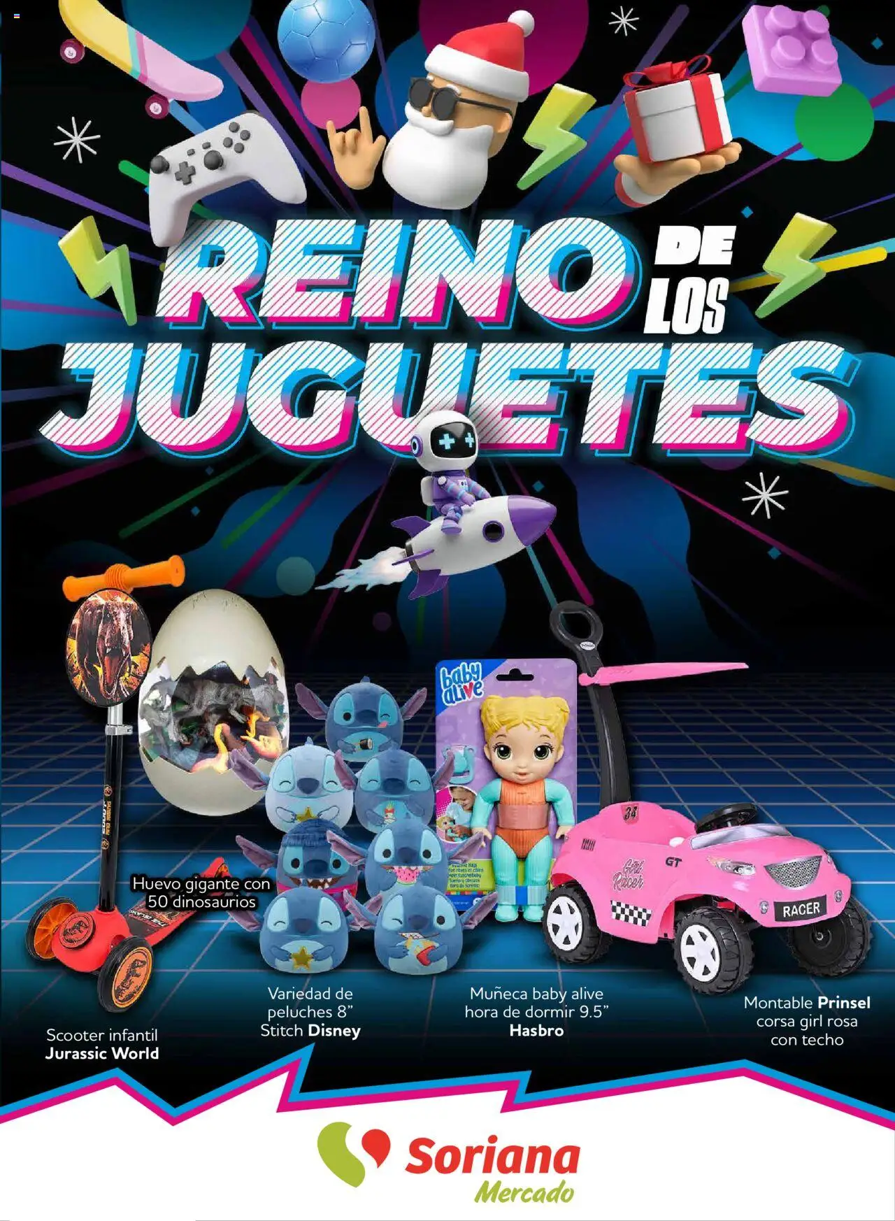 Reino de los Juguetes Mercado Nacional Soriana y sus promociones válidas desde el 09/10/2025 - Número de página 1