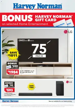 Preview of catalogue Catalogue - TV & Audio from shop Harvey Norman valid 18/10/2025