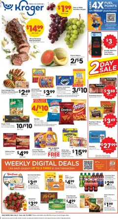 Ad Preview of Kroger Weekly Ad from 07/09/2025