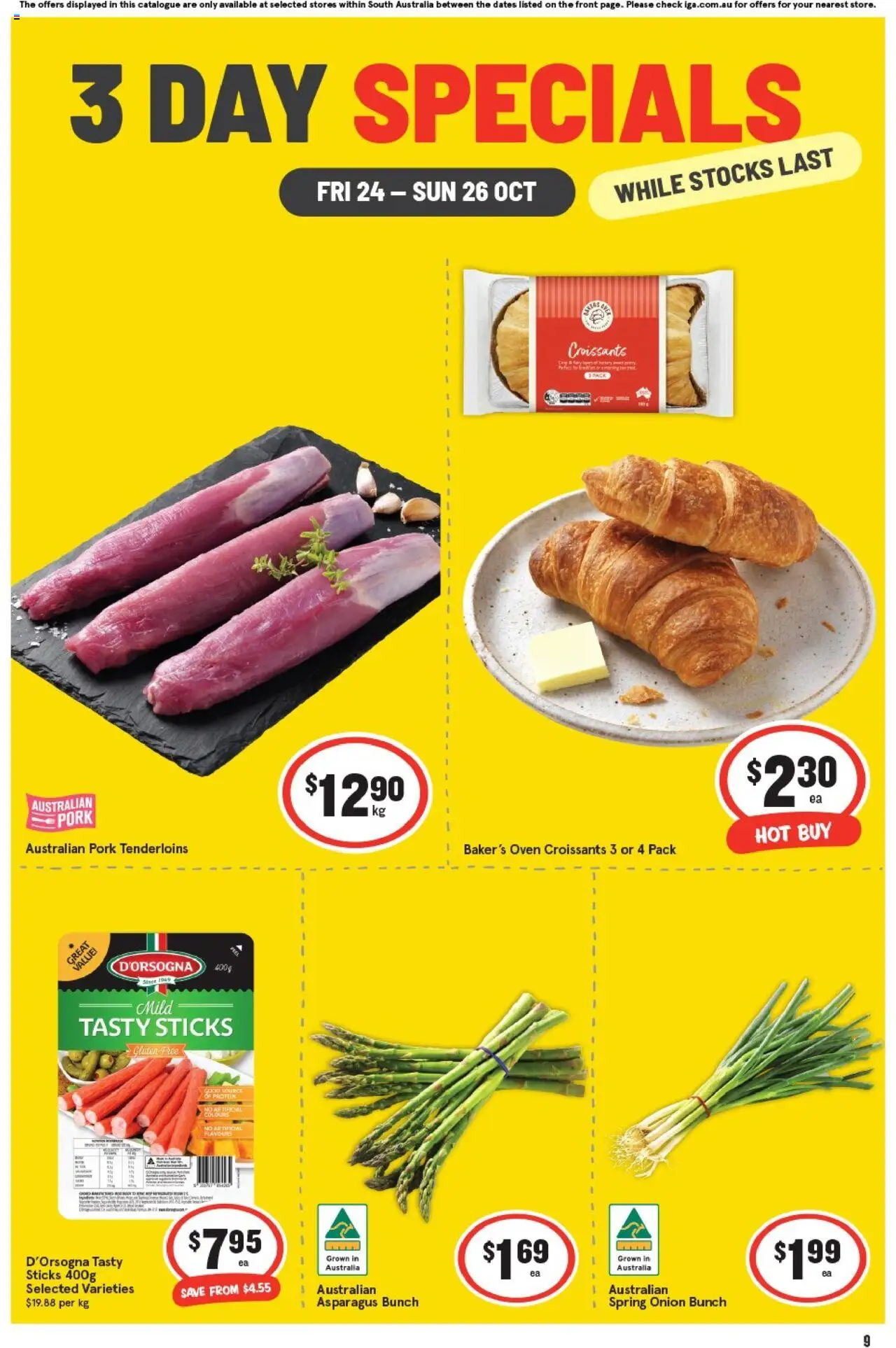 IGA catalogue valid from 24/10/2025 - page 1