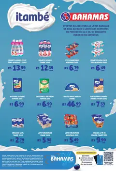 Pré-Visualização do folheto "Bahamas Supermercados ofertas Itambé " da loja Bahamas Supermercados válido a partir de 16/03/2026