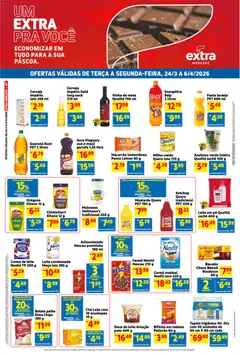 Pré-Visualização do folheto "Extra ofertas de Mercado Quinzenal" da loja Extra válido a partir de 24/03/2026