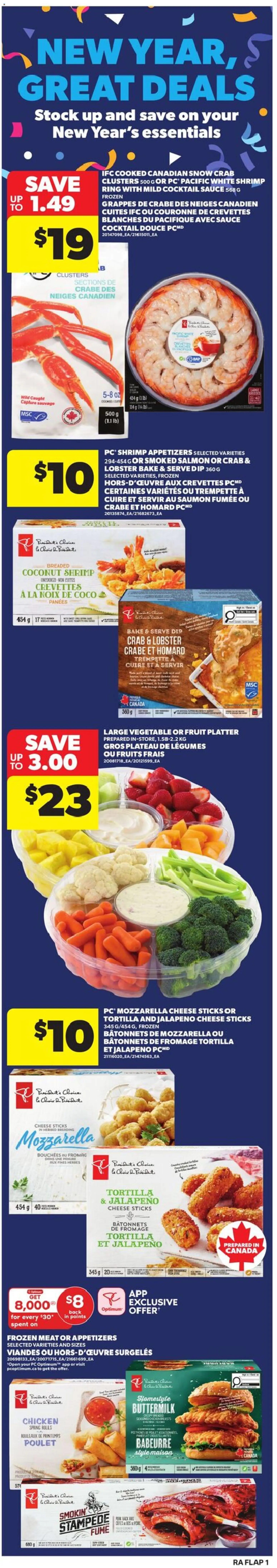Preview of leaflet Weekly Flyer - PE from shop Atlantic Superstore is valid from Dec 25, 2025