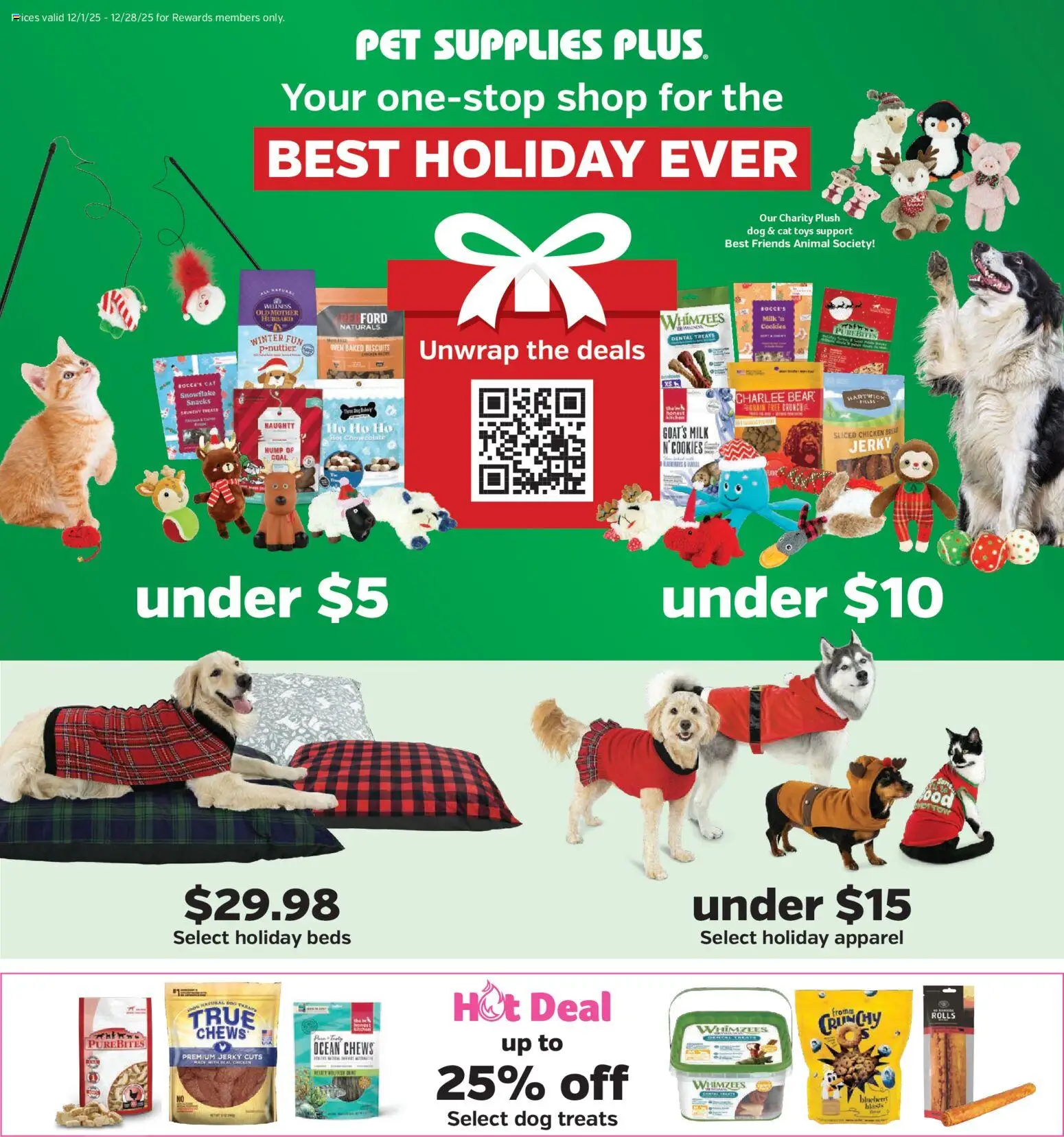 Ad Preview of Pet Supplies Plus Weekly Ad from 12/01/2025