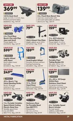 Preview of leaflet 2 Week Sale! from shop Princess Auto is valid from Nov 04, 2025 | Page: 36