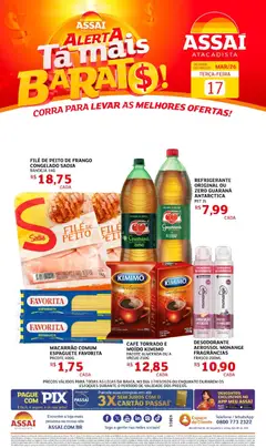 Pré-Visualização do folheto "Assaí Atacadista ofertas - BA" da loja Assaí Atacadista válido a partir de 17/03/2026