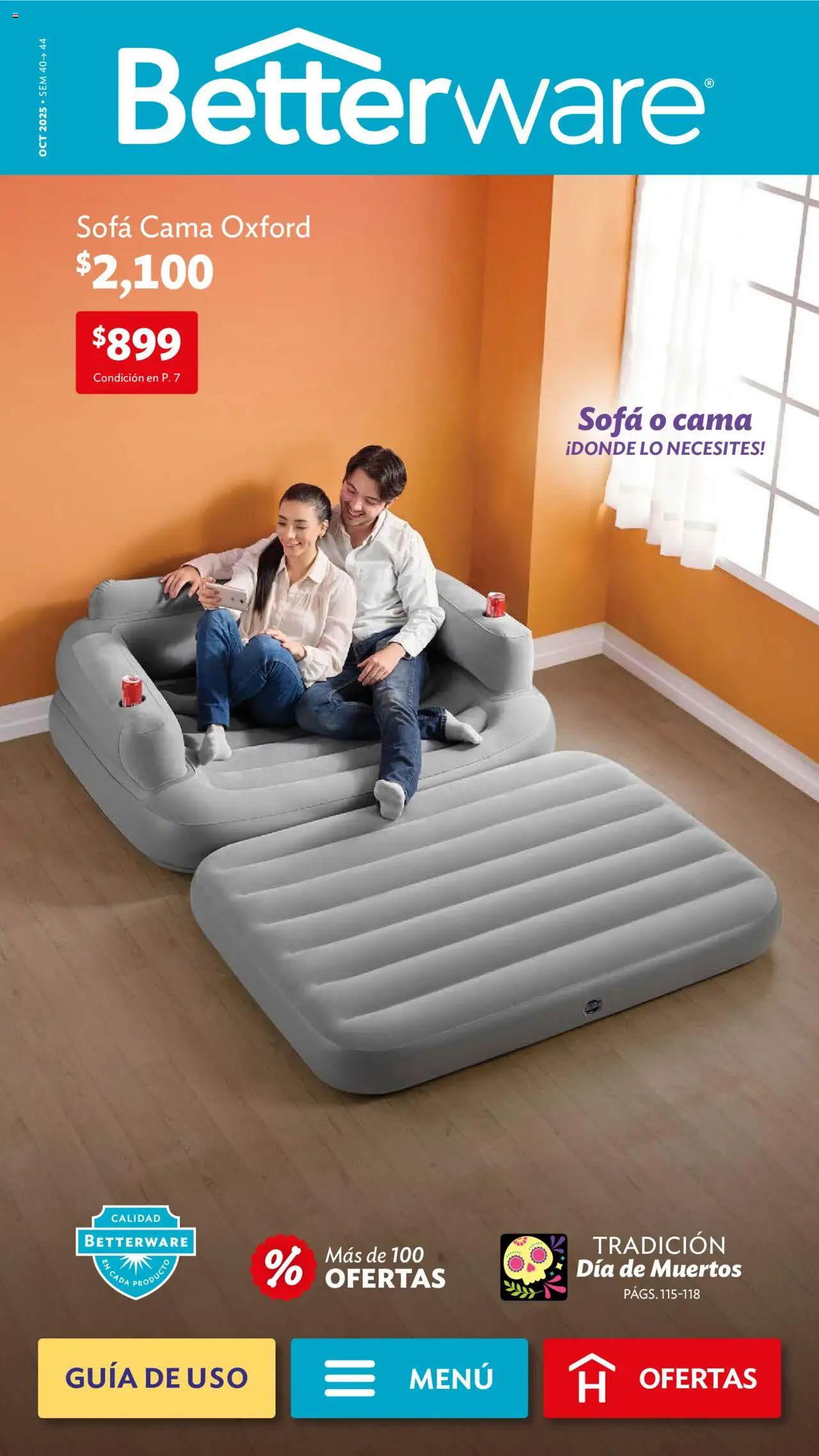 Campaña 10 2025 Betterware y sus promociones válidas desde el 29/09/2025 - Número de página 1