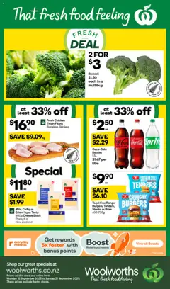 Preview of catalogue Catalogue North Island from shop Woolworths valid 15 Sept 2025