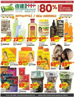 Un aperçu du dépliant Weekly flyer / circulaire du magasin Btrust Supermarket est valide à partir 7 août 2025