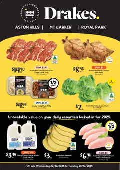 Preview of catalogue Aston Hills, Mt Barker & Royal Park SA from shop Drakes valid 22/10/2025