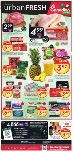 Un aperçu du dépliant Weekly Flyer - ON du magasin Sobeys est valide à partir 13 nov. 2025