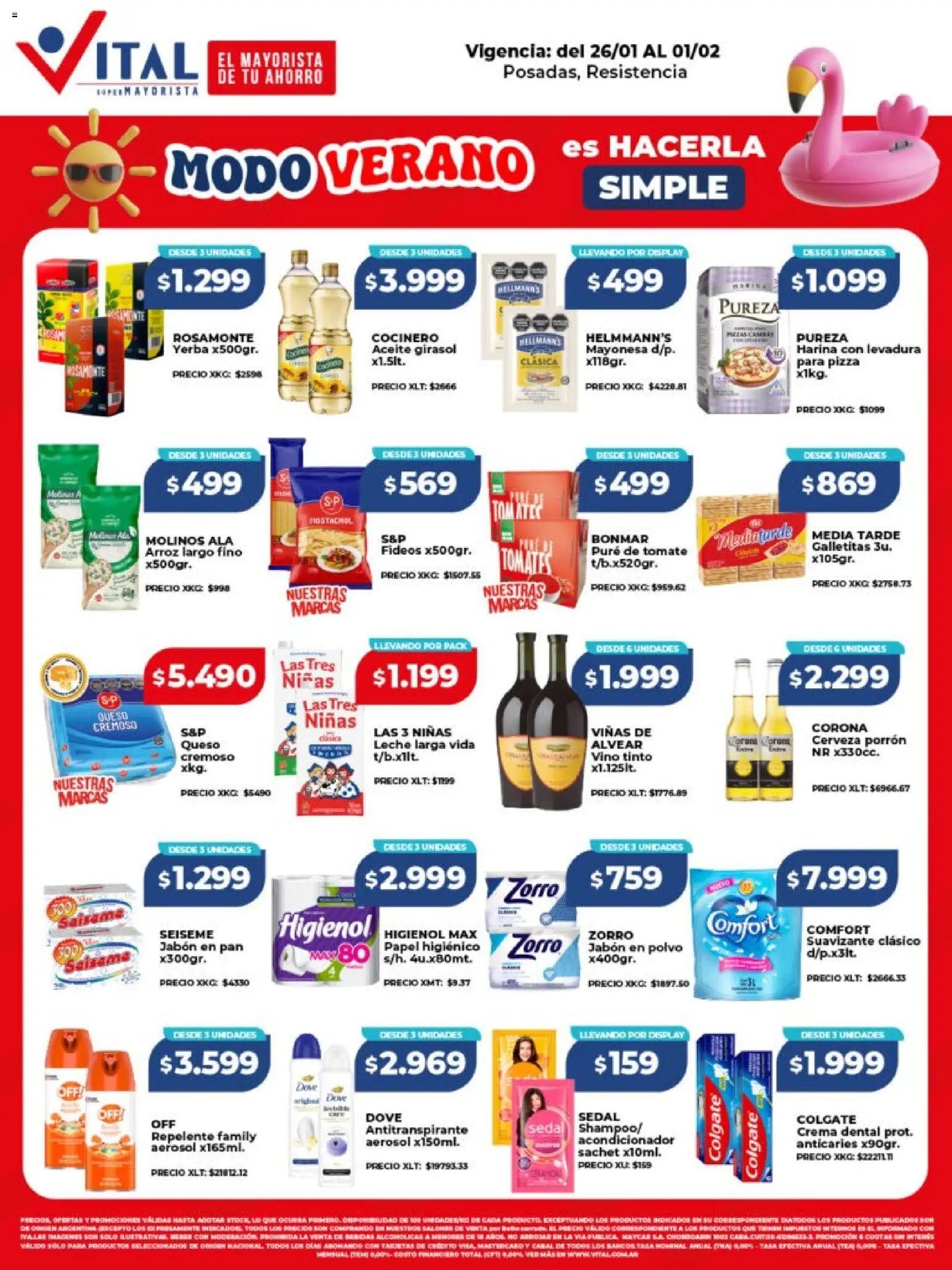 Vista previa del folleto de la tienda Vital válido desde el 26/01/2026 