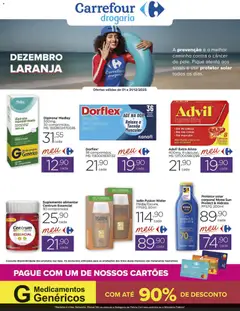 Pré-Visualização do folheto "Ofertas Drogaria" da loja Carrefour válido a partir de 01/12/2025